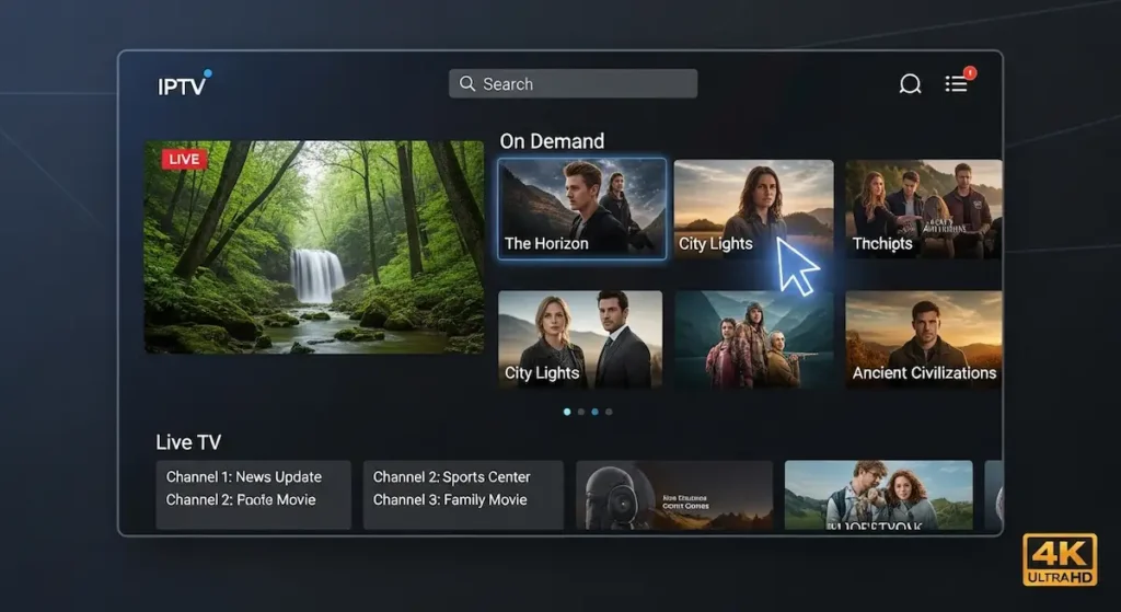 Teste IPTV 4K